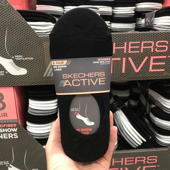 Skechers Other Skechers Womens No Show Liner Socks 8 Pairs Poshmark